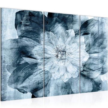 Canvas schilderij bloem 2 130 x 80 cm 200331