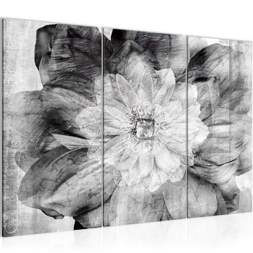 Canvas schilderij bloem 3 130 x 80 cm 200331