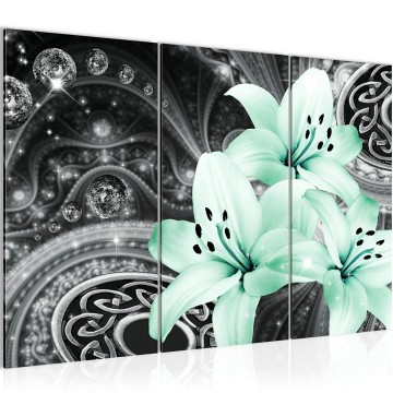 Canvas schilderij bloem 6 130 x 80 cm 209531