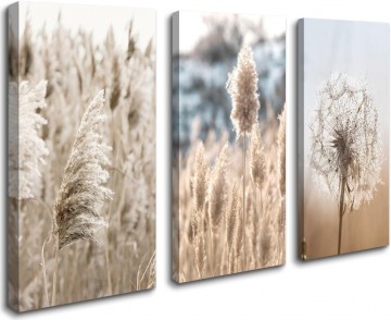 Canvas schilderij bloemen 130 x 80 cm 4427