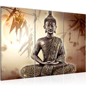 Canvas schilderij boeddha 1 130 x 80 cm 500331