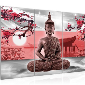 Canvas schilderij boeddha 16 130 x 80 cm 504931