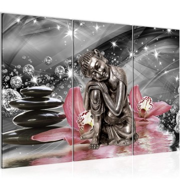 Canvas schilderij boeddha 21 130 x 80 cm 505331