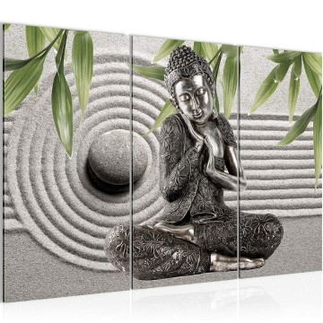 Canvas schilderij boeddha 24 130 x 80 cm 505331