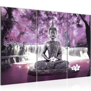 Canvas schilderij boeddha 34 130 x 80 cm 503531