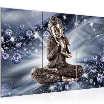 Canvas schilderij boeddha 39 130 x 80 cm 505431