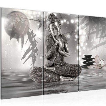 Canvas schilderij boeddha 5 130 x 80 cm 503431