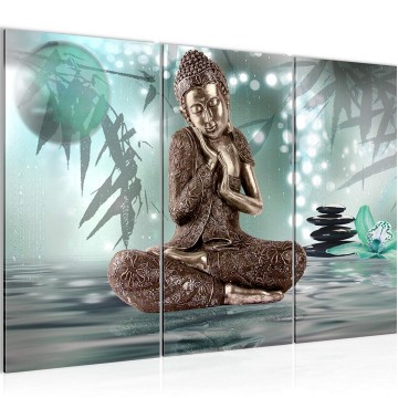 Canvas schilderij boeddha 6 130 x 80 cm 503431