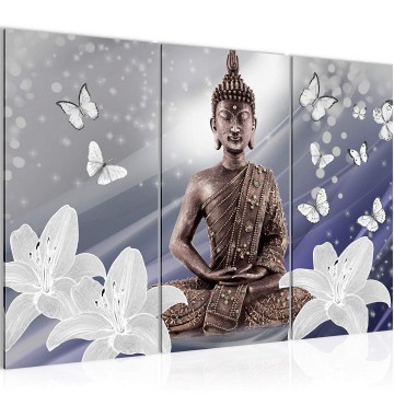 Canvas schilderij boeddha 7 130 x 80 cm 505631