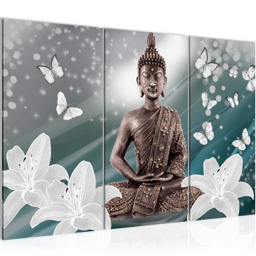 Canvas schilderij boeddha 8 130 x 80 cm 505631