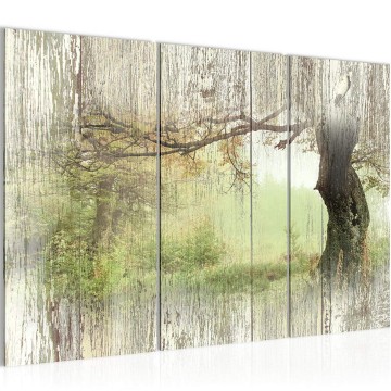 Canvas schilderij bos 10 130 x 80 cm 606431