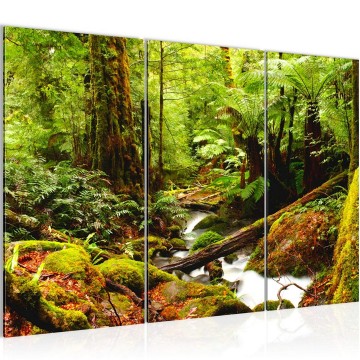 Canvas schilderij bos 13 130 x 80 cm 610931