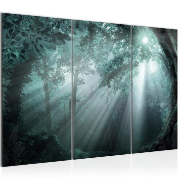 Canvas schilderij bos 26 130 x 80 cm 607131