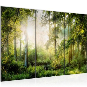 Canvas schilderij bos 27 130 x 80 cm 608331