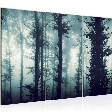 Canvas schilderij bos 6 130 x 80 cm 011131