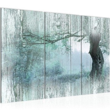 Canvas schilderij bos 9 130 x 80 cm 606431