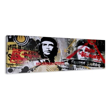 Canvas schilderij che guevara cuba 120 x 40 cm 5707