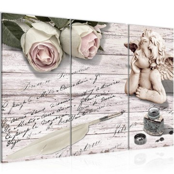 Canvas schilderij engel 1 130 x 80 cm 005731