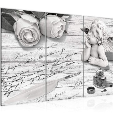 Canvas schilderij engel 3 130 x 80 cm 005731