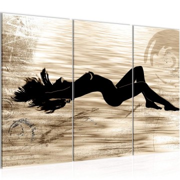 Canvas schilderij erotisch abstract 2 130 x 80 cm 300331