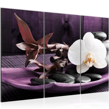 Canvas schilderij feng shui 15 130 x 80 cm 502331