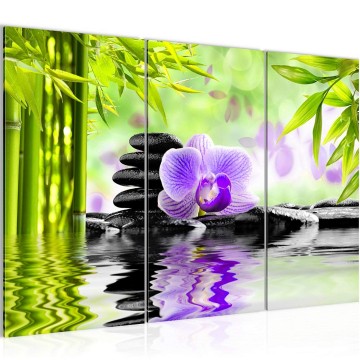 Canvas schilderij feng shui 8 130 x 80 cm 502031