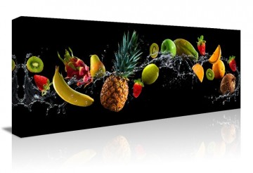 Canvas schilderij fruit 120 x 40 cm 5745