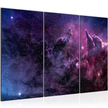 Canvas schilderij galaxy 1 130 x 80 cm 612431