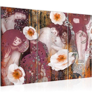 Canvas schilderij gustav klimt 111 130 x 80 cm 18531
