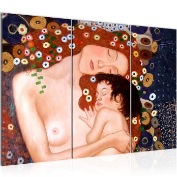 Canvas schilderij gustav klimt 4 130 x 80 cm 700231 