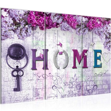 Canvas schilderij home 11 130 x 80 cm 503631