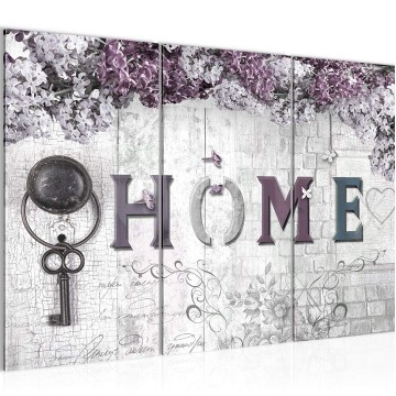 Canvas schilderij home 12 130 x 80 cm 503631