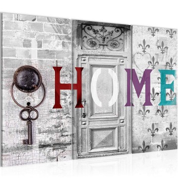 Canvas schilderij home 15 130 x 80 cm 503031