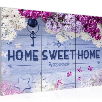 Canvas schilderij home 21 130 x 80 cm 503731