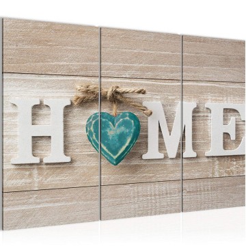 Canvas schilderij home 8 130 x 80 cm 505231