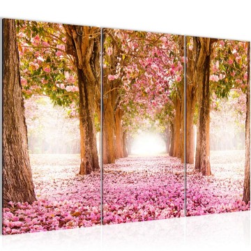 Canvas schilderij italiaanse straten 7 130 x 80 cm 605631