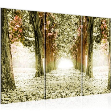 Canvas schilderij italiaanse straten 9 130 x 80 cm 605631