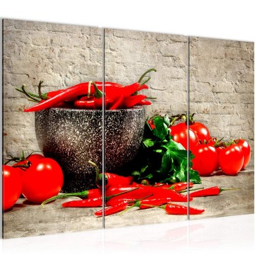 Canvas schilderij keuken 1 130 x 80 cm 005831