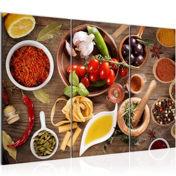 Canvas schilderij keuken 10 130 x 80 cm 003131