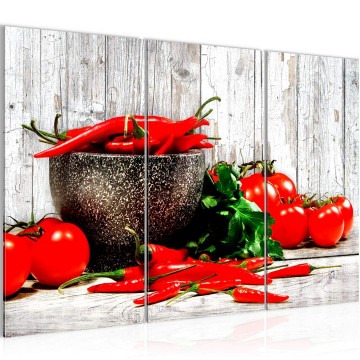 Canvas schilderij keuken 2 130 x 80 cm 005831