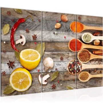 Canvas schilderij keuken 4 130 x 80 cm 019631