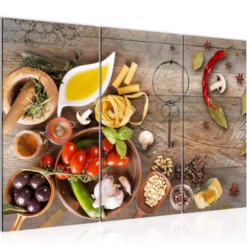 Canvas schilderij keuken 8 130 x 80 cm 019231