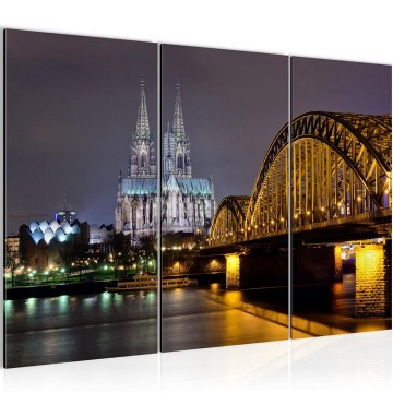 Canvas schilderij keulen 1 130 x 80 cm 605031