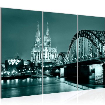 Canvas schilderij keulen 2 130 x 80 cm 605031