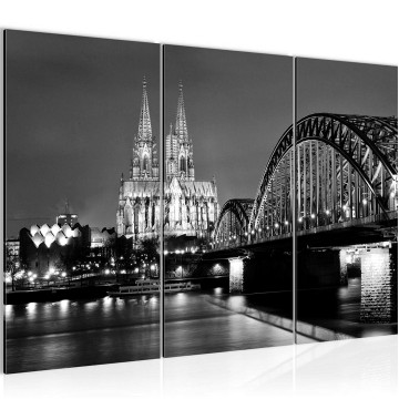 Canvas schilderij keulen 3 130 x 80 cm 605031