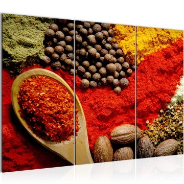 Canvas schilderij kruiden 1 130 x 80 cm 500431