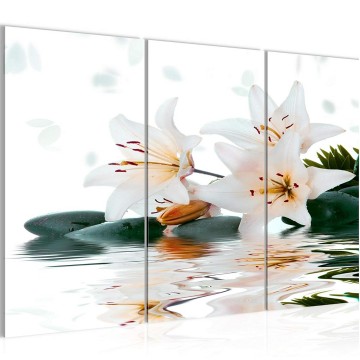 Canvas schilderij lelie 2 130 x 80 cm 201631