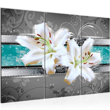 Canvas schilderij lelie 5 130 x 80 cm 206931