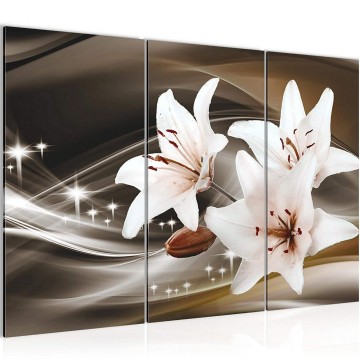 Canvas schilderij lelie 8 130 x 80 cm 204931