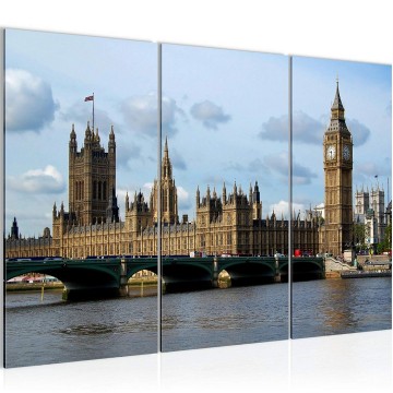 Canvas schilderij londen 1 130 x 80 cm 609631